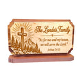 Personalized Family Scripture Plaque