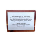 A Savior Is Born – Personalized Christmas Ornament Collection