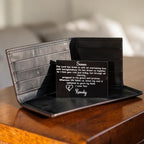 Personalized Christian Wallet Card & Keepsake Sleeve – Carry My Love With You