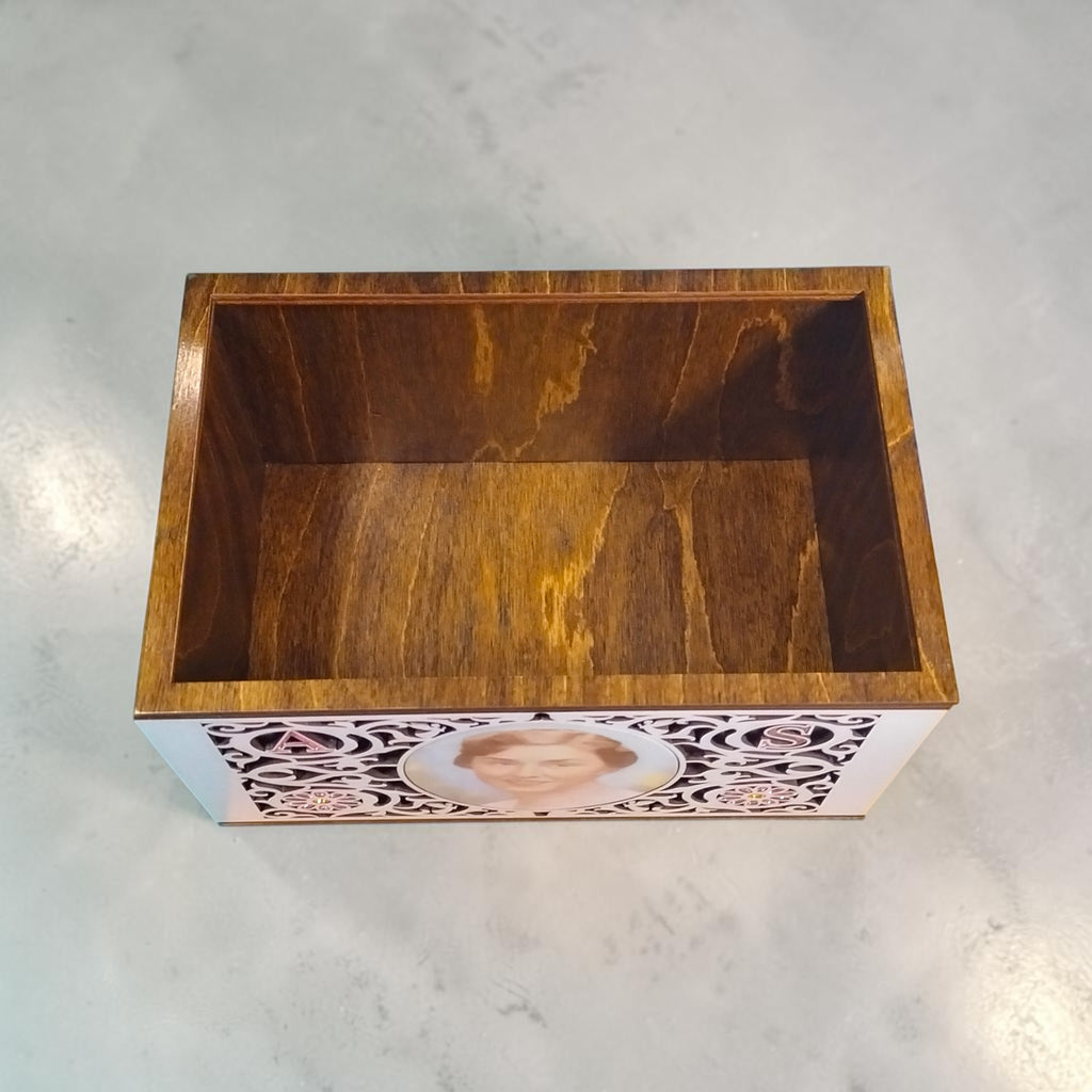 Personalized Christian Memorial Keepsake Box
