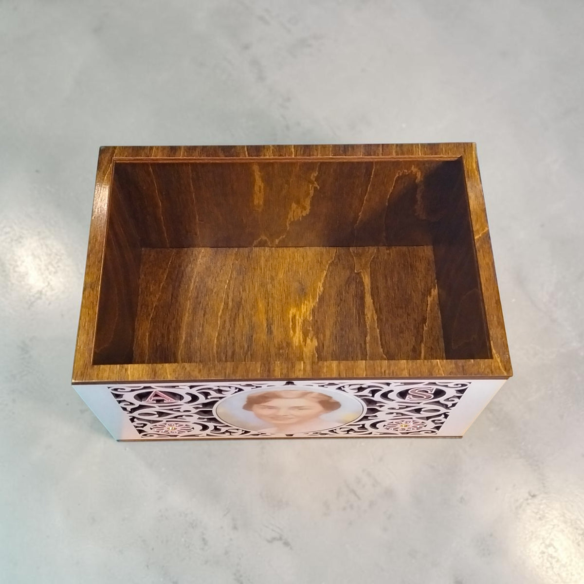 Personalized Christian Memorial Keepsake Box