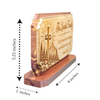 Personalized Family Scripture Plaque