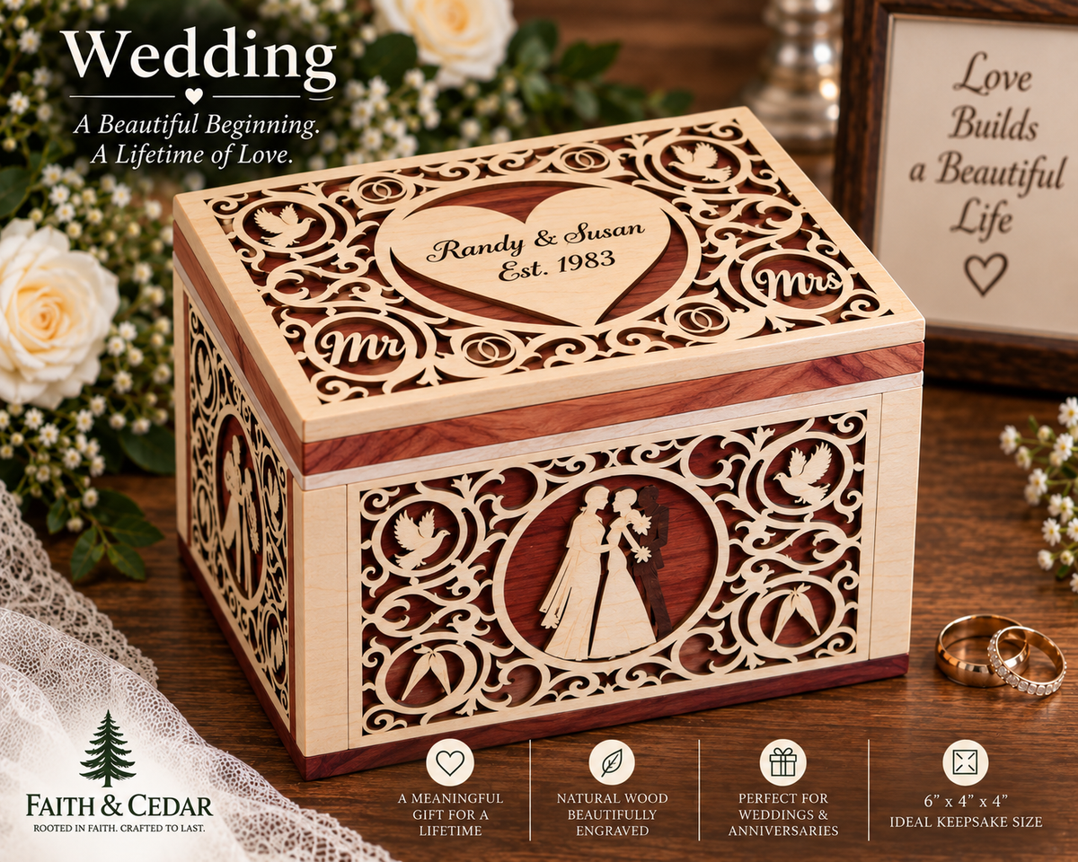 Personalized Christian Keepsake Box