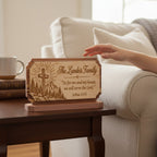 Personalized Family Scripture Plaque