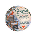 Christmas in Heaven Memorial Ornament & Personalized Keepsake Box