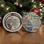 Christmas in Heaven Memorial Ornament & Personalized Keepsake Box