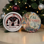Our Family Christmas Ornament & Personalized Keepsake Box