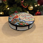 Cardinal Is Near – Christmas Ornament & Personalized Keepsake Box